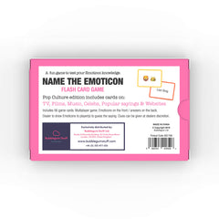 Gift-ready packaging from Bubblegum Stuff for Name The Emoticon Game