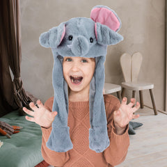 Bubblepompom Elephant Hat ideal for parties and cosplay looks.