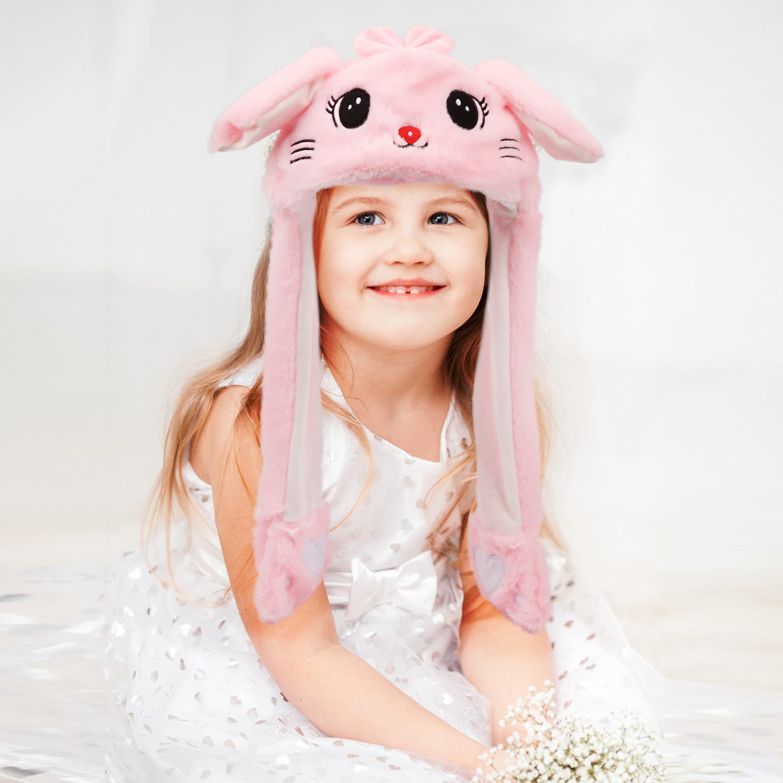 Bubblepompom kitty hat cosplay look perfect for parties and themed events.