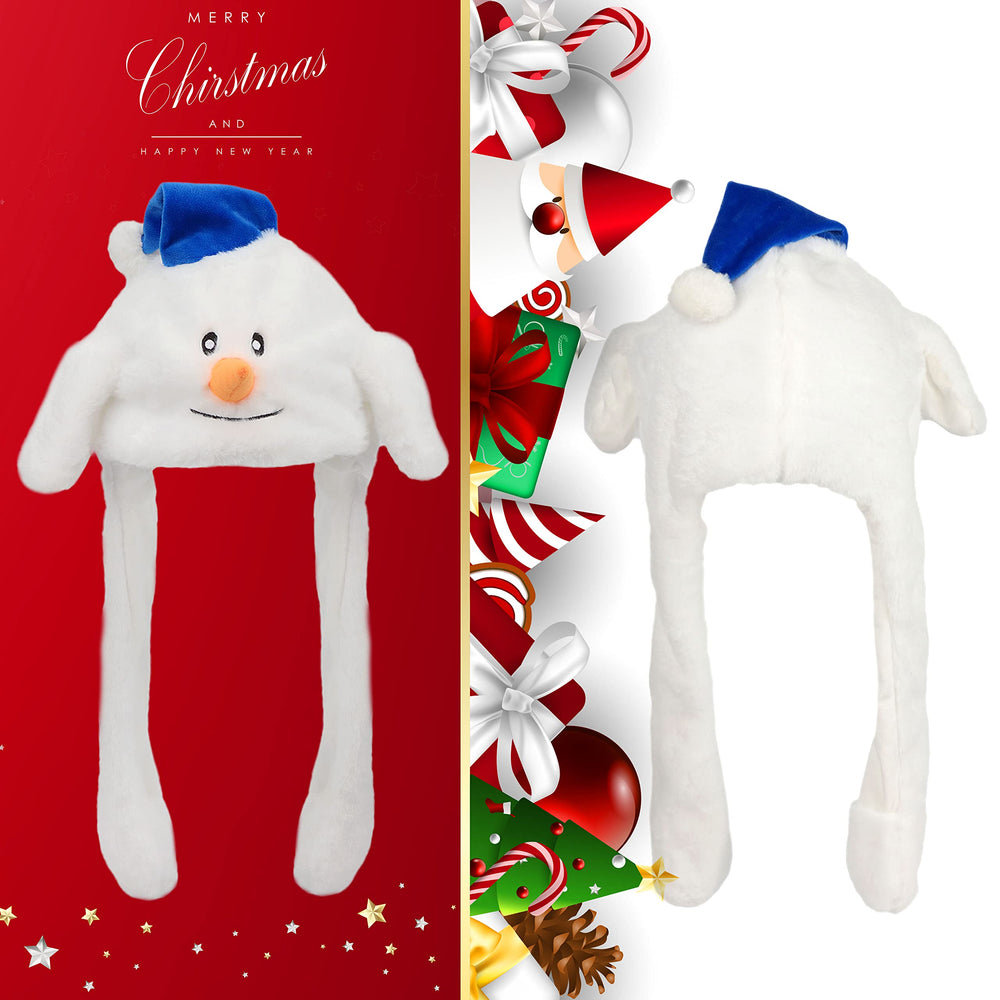 Bubblepompom soft plush hat ready for kids' dress-up and gifts