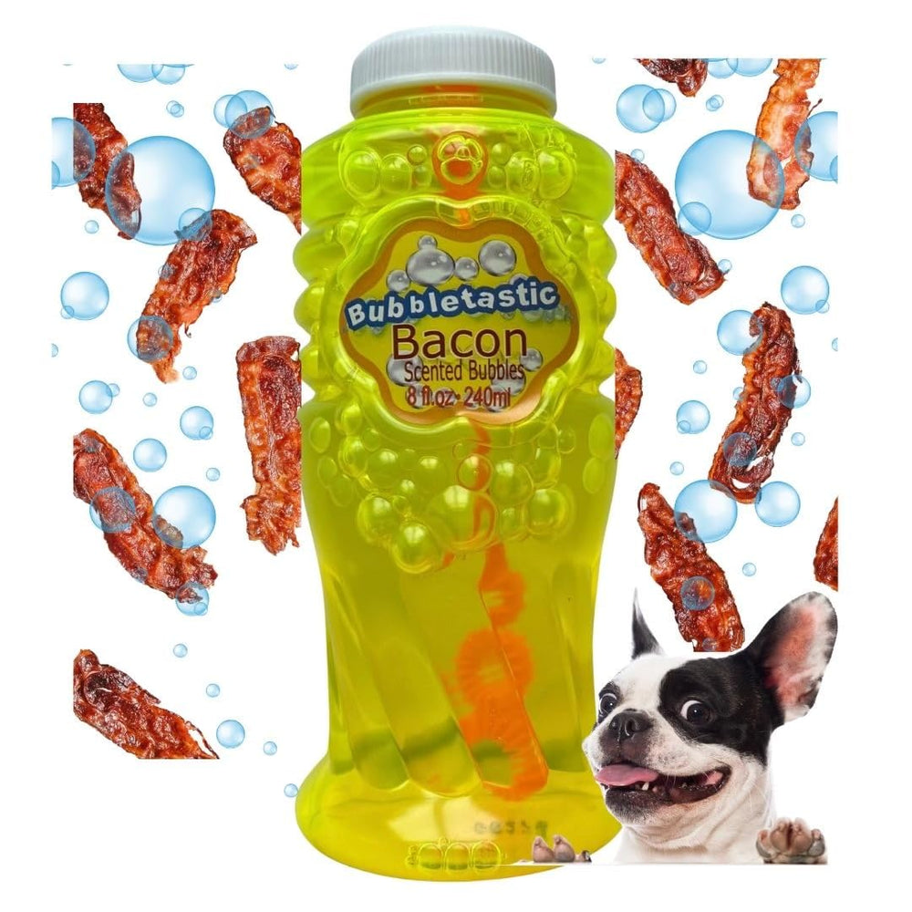 Bubbletastic bubble wand for endless bubble action during dogs' playtime