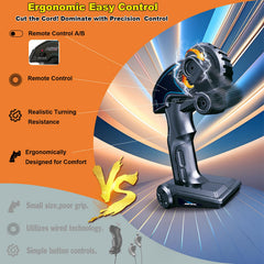 BUBUQE hand controllers for precise two-player racing control