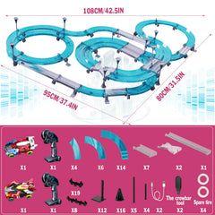 BUBUQE slot car track USB charging keeps cars ready for sessions