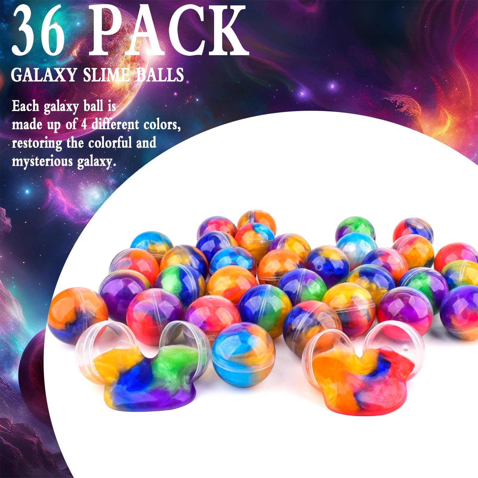 Bucaikein non-sticky slime ball offers easy handling during playtime.