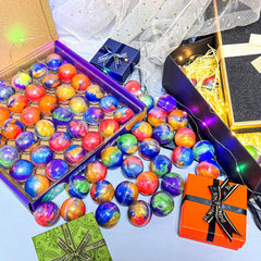 Bucaikein stretchy galaxy slime toy promotes sensory play and fidget fun.