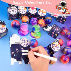 Bucaikein Valentine cards box with To/From cards for easy gift exchanges.