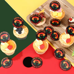 Bucherry acrylic toppers are durable, non-edible party accessories.