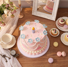 Bucherry Wonderland decor suited for fairy parties and baby showers