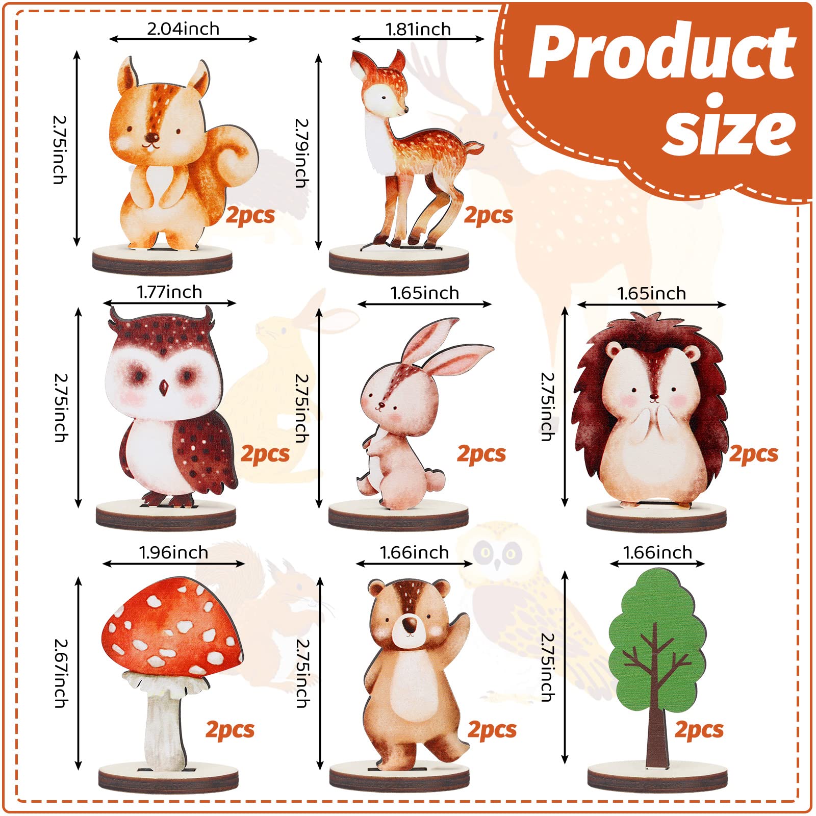 Bucherry hedgehog cutout offers charming accents for woodland-themed parties.