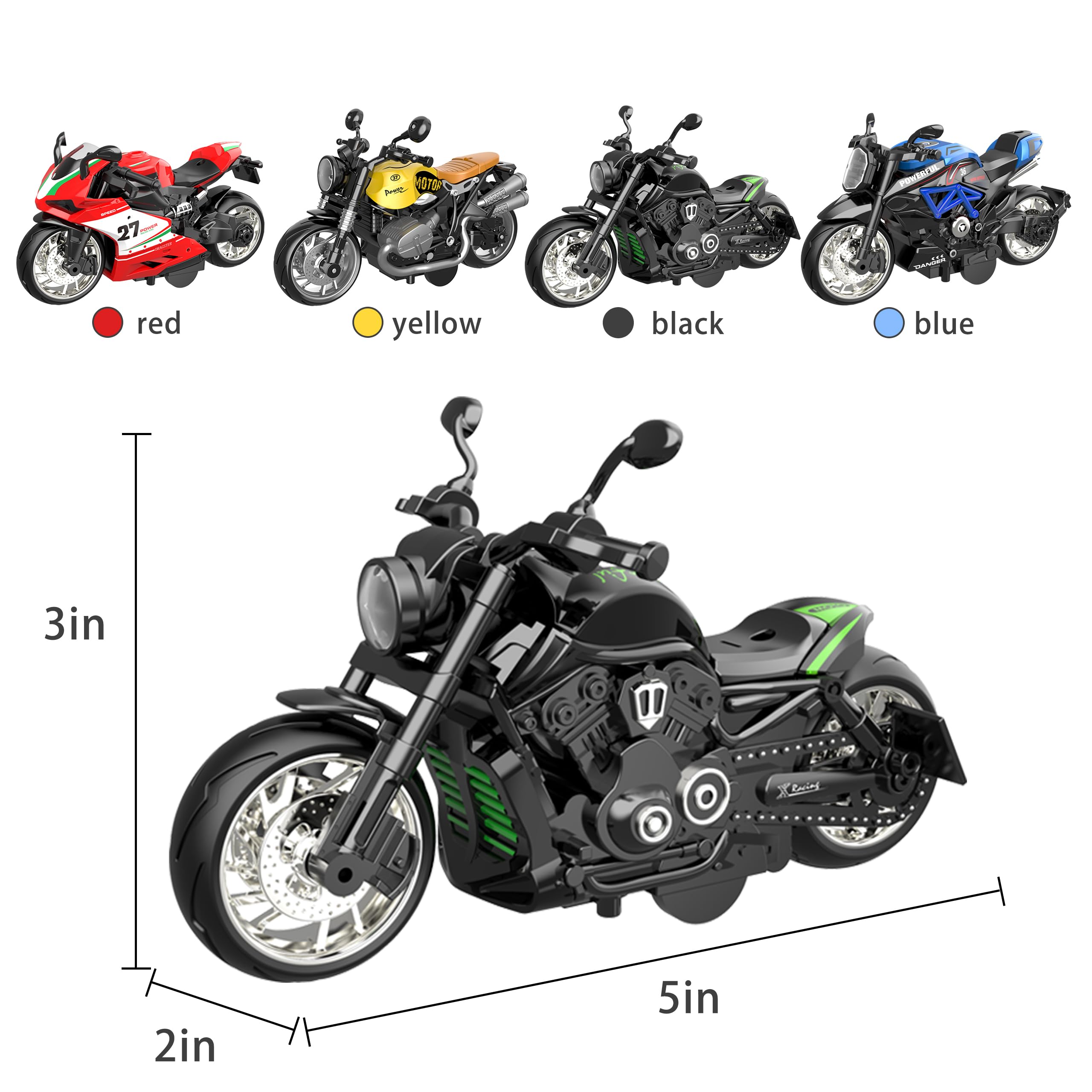 BUDARUNS display-worthy motorcycle ornament doubles as a collectible.