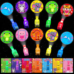 Budbof 28-pack Valentines cards with finger lights for classroom exchanges.