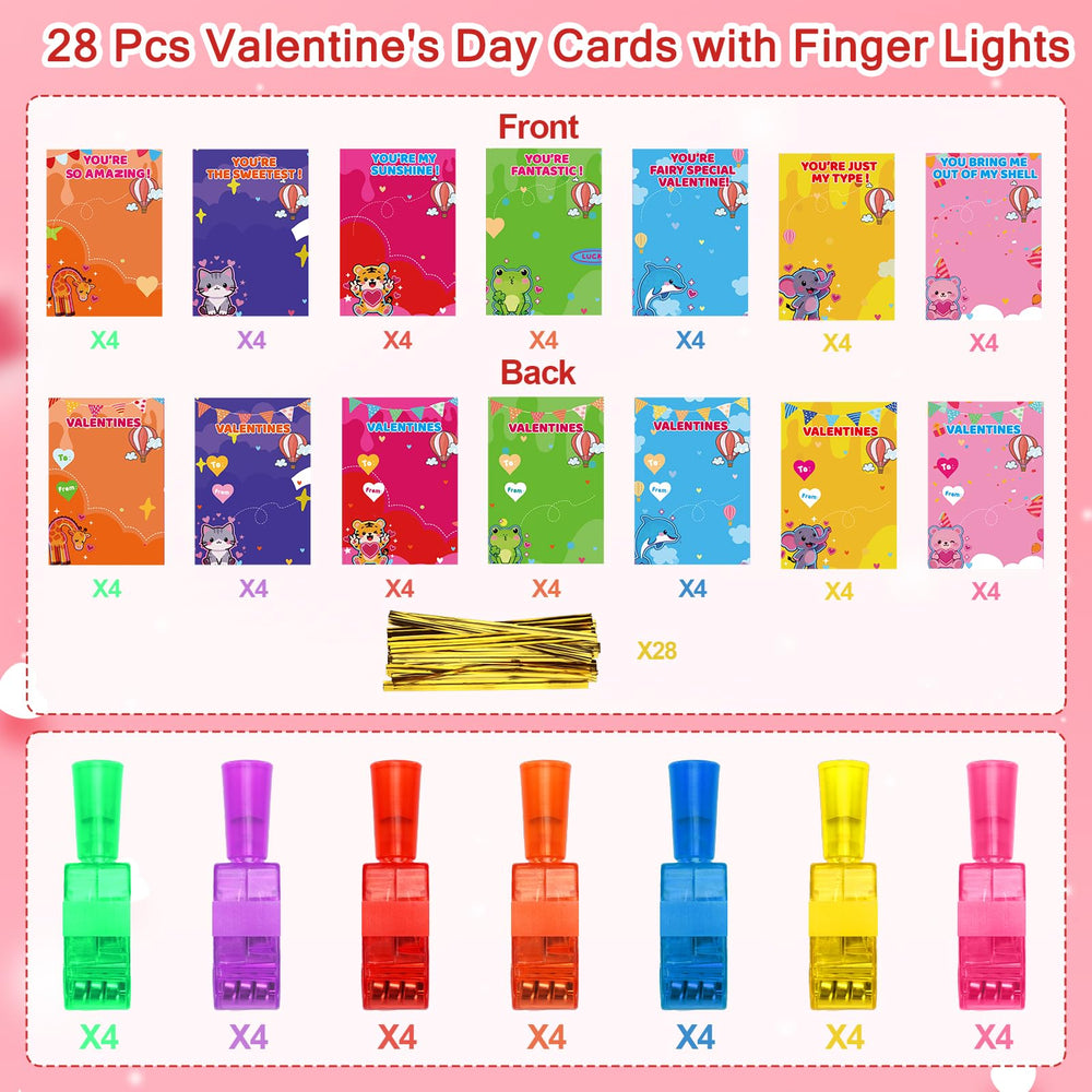 Budbof animal designs on Valentines cards for playful classroom greetings.