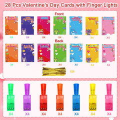 Budbof animal designs on Valentines cards for playful classroom greetings.