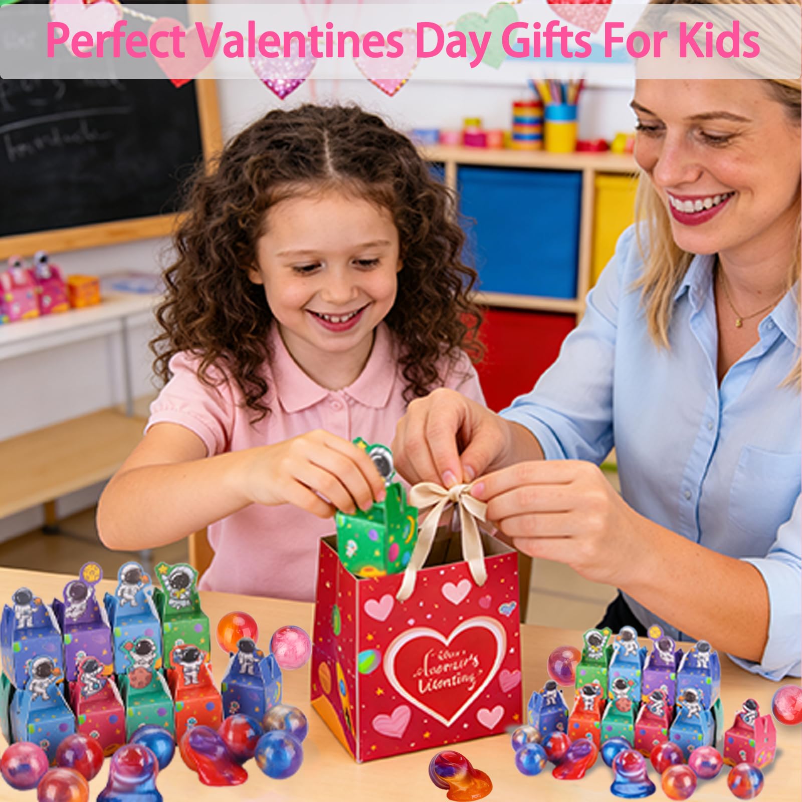 Budbof easy classroom exchange setup simplifies gift sharing.