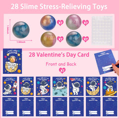 Budbof galaxy slime balls are soft and stretchy for play.