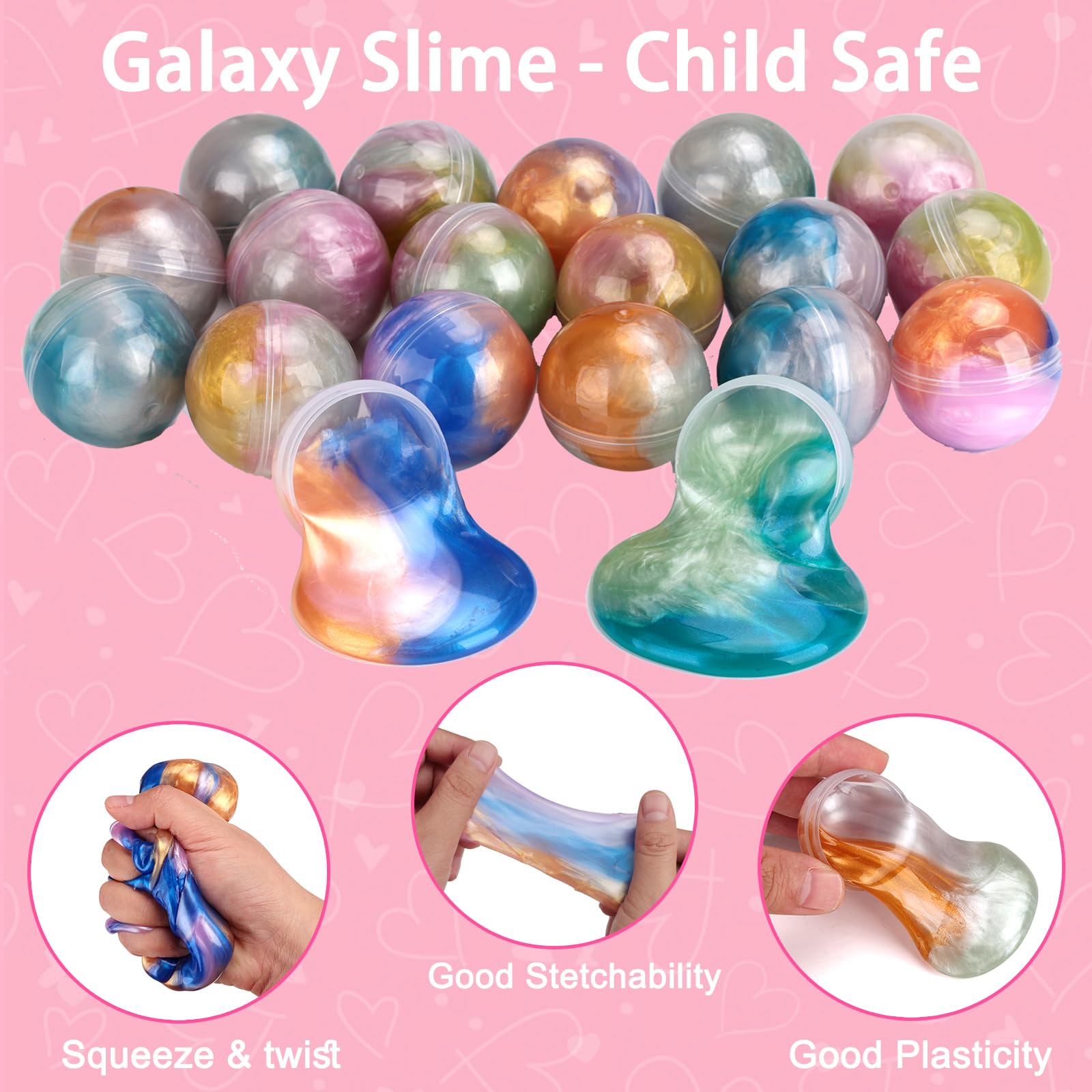 Budbof glue dots keep slime helmets secure on cards.