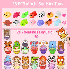 Budbof kawaii animal mochis with varied designs for stress-relief fun