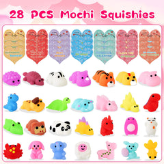 Budbof mochi squishy tiger heart box is ideal party favors for kids.