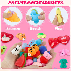 Budbof premium TPR material ensures soft, safe squishies for kids.