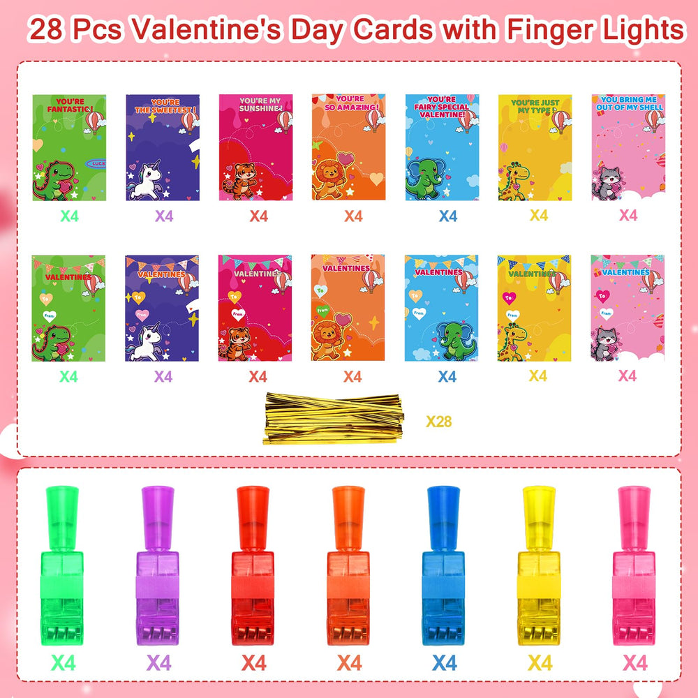 Budbof twist ties attach lights to cards quickly and neatly.