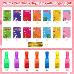 Budbof twist ties attach lights to cards quickly and neatly.