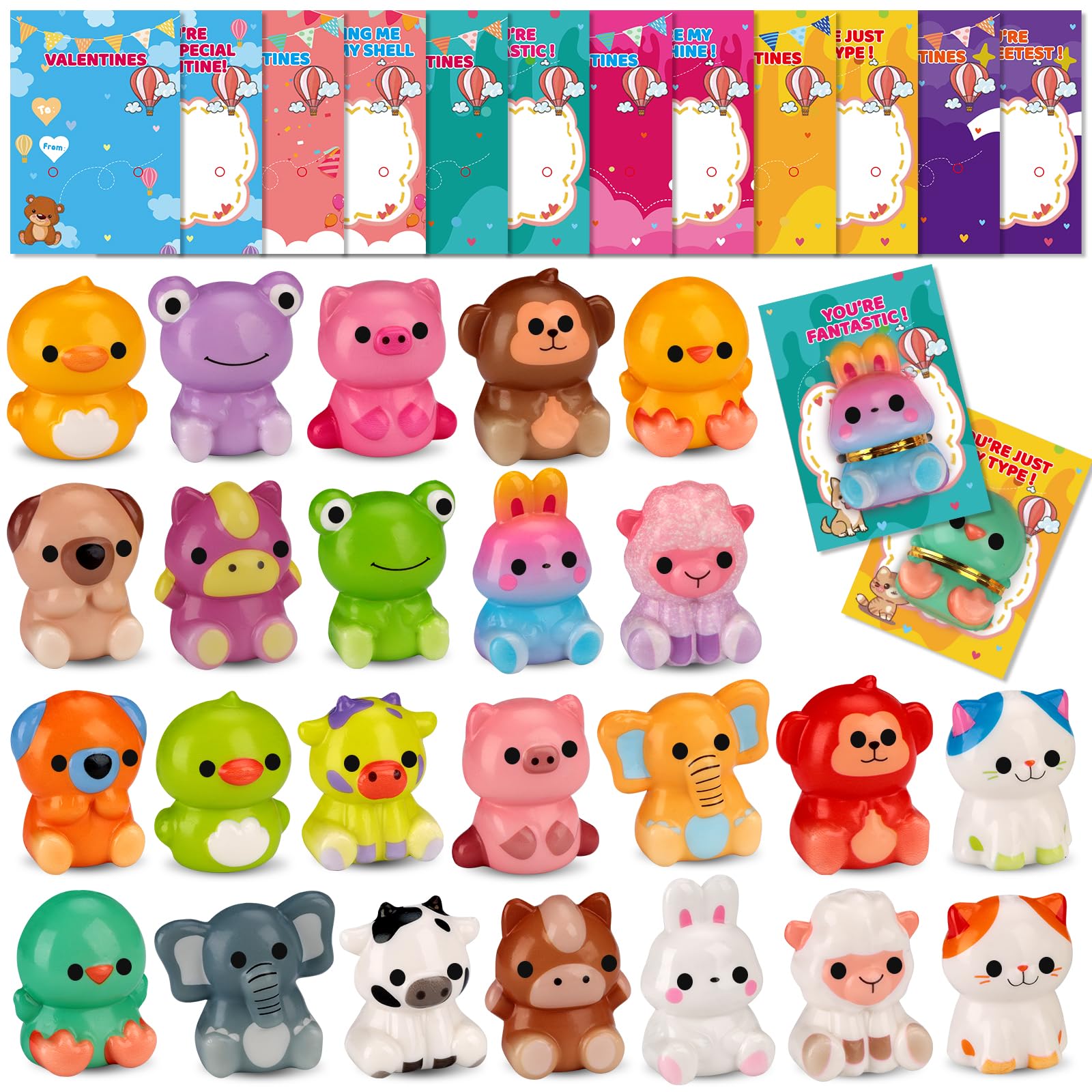 Budbof Valentine elephant squishy for classroom sharing and calming play.