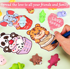 Budbof mochi shark with card ideal for sharing among friends.