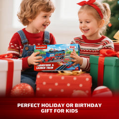 BuddyBight train set durable toddler-friendly design in vibrant colors