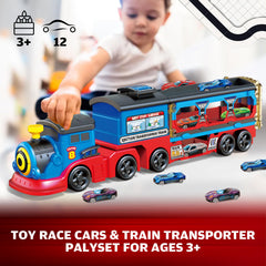 BuddyBight train set LED lights and sound create immersive racing