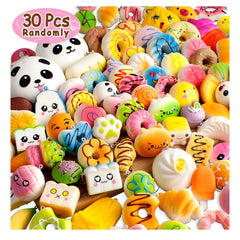 BUDI party favors squishies with desserts and straps for playful stocking stuffers.