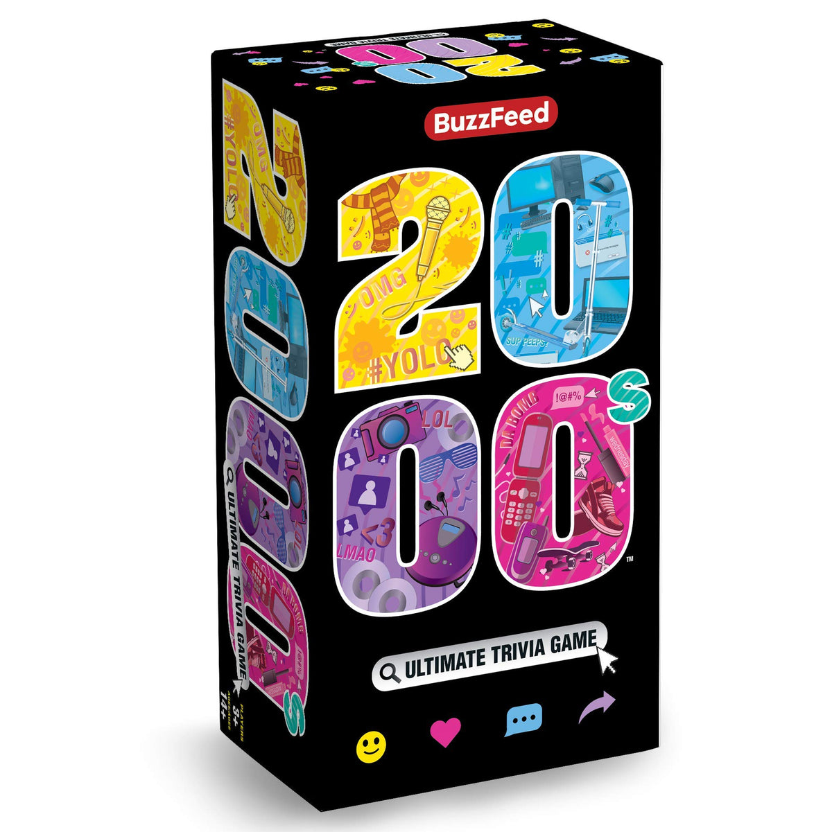 Buffalo Games 2000s Ultimate Trivia box, ideal for lively group play