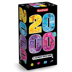 Buffalo Games 2000s Ultimate Trivia box, ideal for lively group play