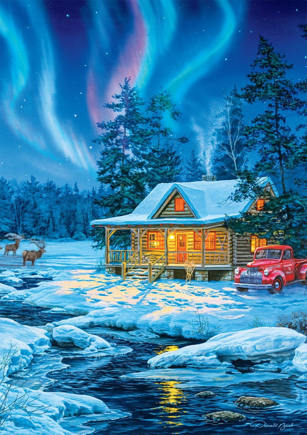 Buffalo Games 500-piece puzzle assembly, high-quality interlocking pieces for satisfying, accurate fits