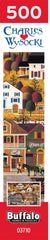Buffalo Games Hawk River Hollow poster included aids piece placement and reference.