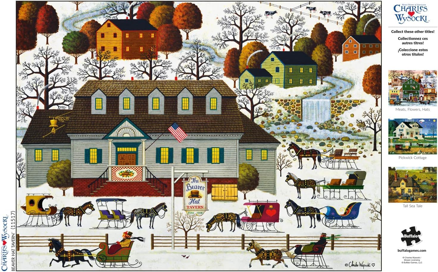Buffalo Games 1000-piece puzzle, USA-made, a quality gift for enthusiasts