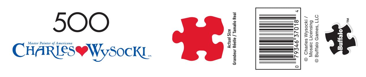 Buffalo Games Eco-friendly recycled board supports responsible puzzling sessions.