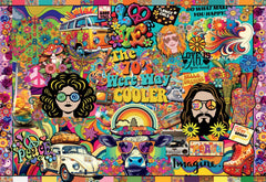 Buffalo Games Way Cooler 2000-piece puzzle pieces interlock securely for smooth assembly.