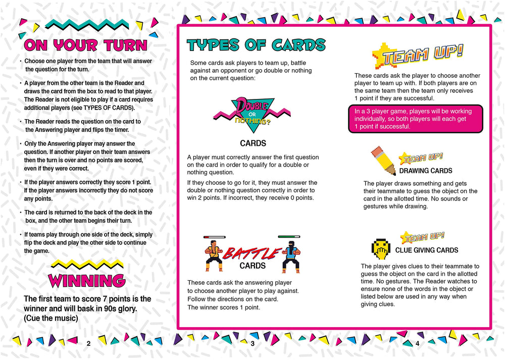 Buffalo Games Hella 90's team-style competition motivates collaboration.