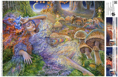 Buffalo Games Josephine Wall Glitter satyr drift highlights fantasy elements