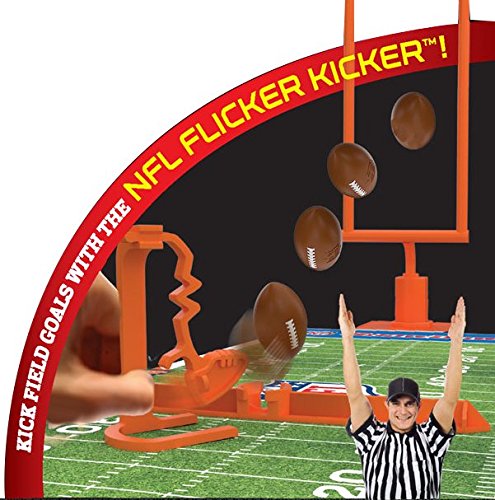 Buffalo Games NFL Showdown field goal kicker captures the suspense of a late kick