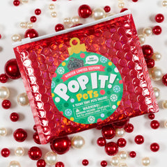 Buffalo Games Pop It Pets Winter keychain keeps holidays on the go.