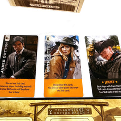 Buffalo Games Yellowstone deck-building mechanic fuels strategic planning and renewed rounds.