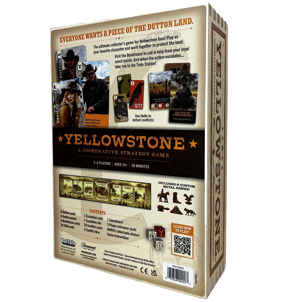Buffalo Games Yellowstone game-night setup invites social play and shared decision-making.