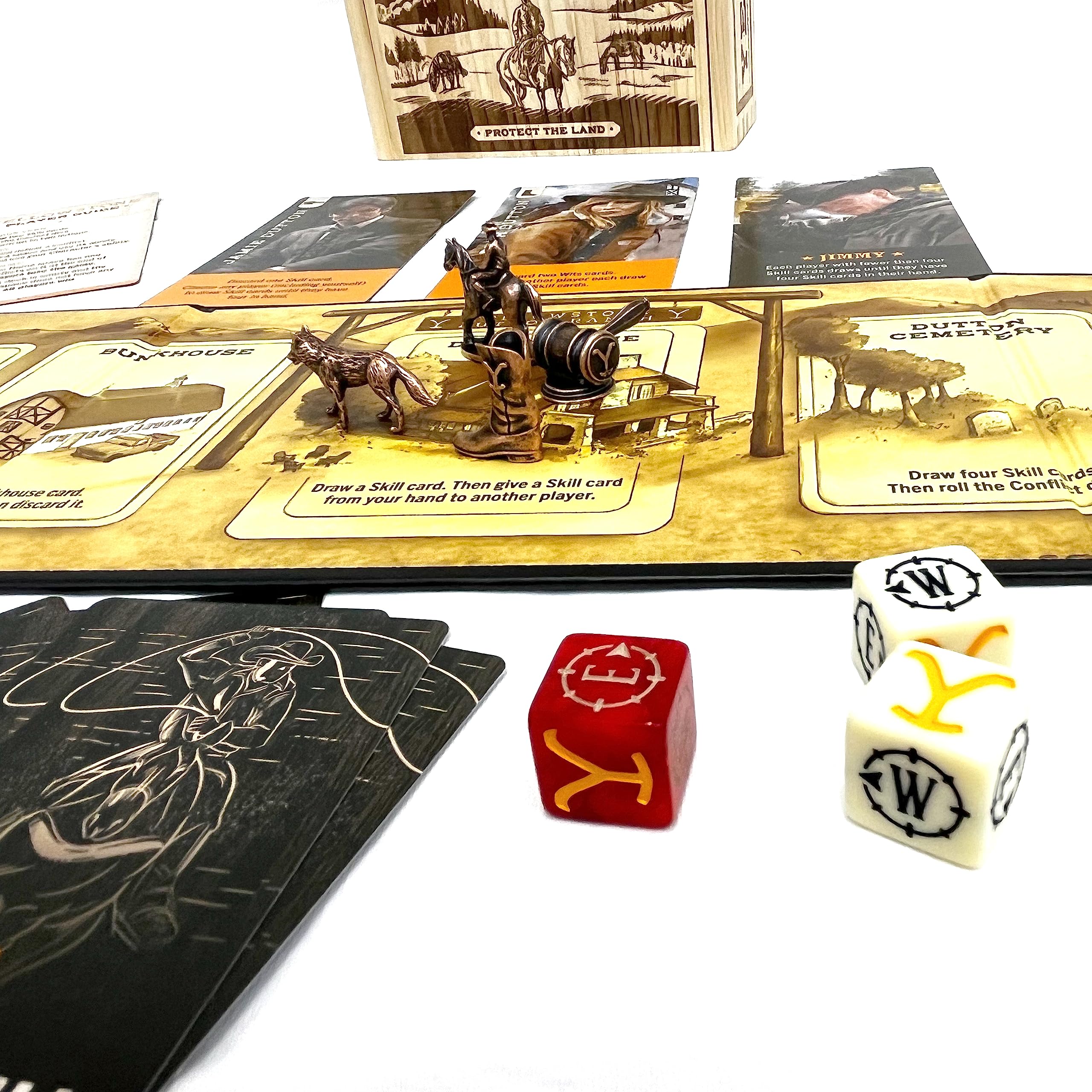 Buffalo Games Yellowstone train-station tile captures escalating moments and dramatic shifts.