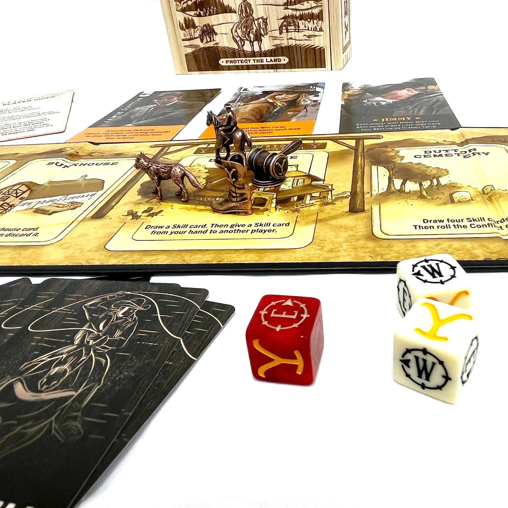 Buffalo Games Yellowstone train-station tile captures escalating moments and dramatic shifts.
