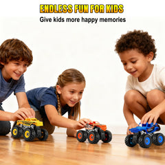 Bugrtarey vibrant trucks roll smoothly on wood and tile floors