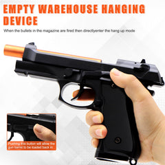 Shooting mode targets range up to 32 feet for versatile play.