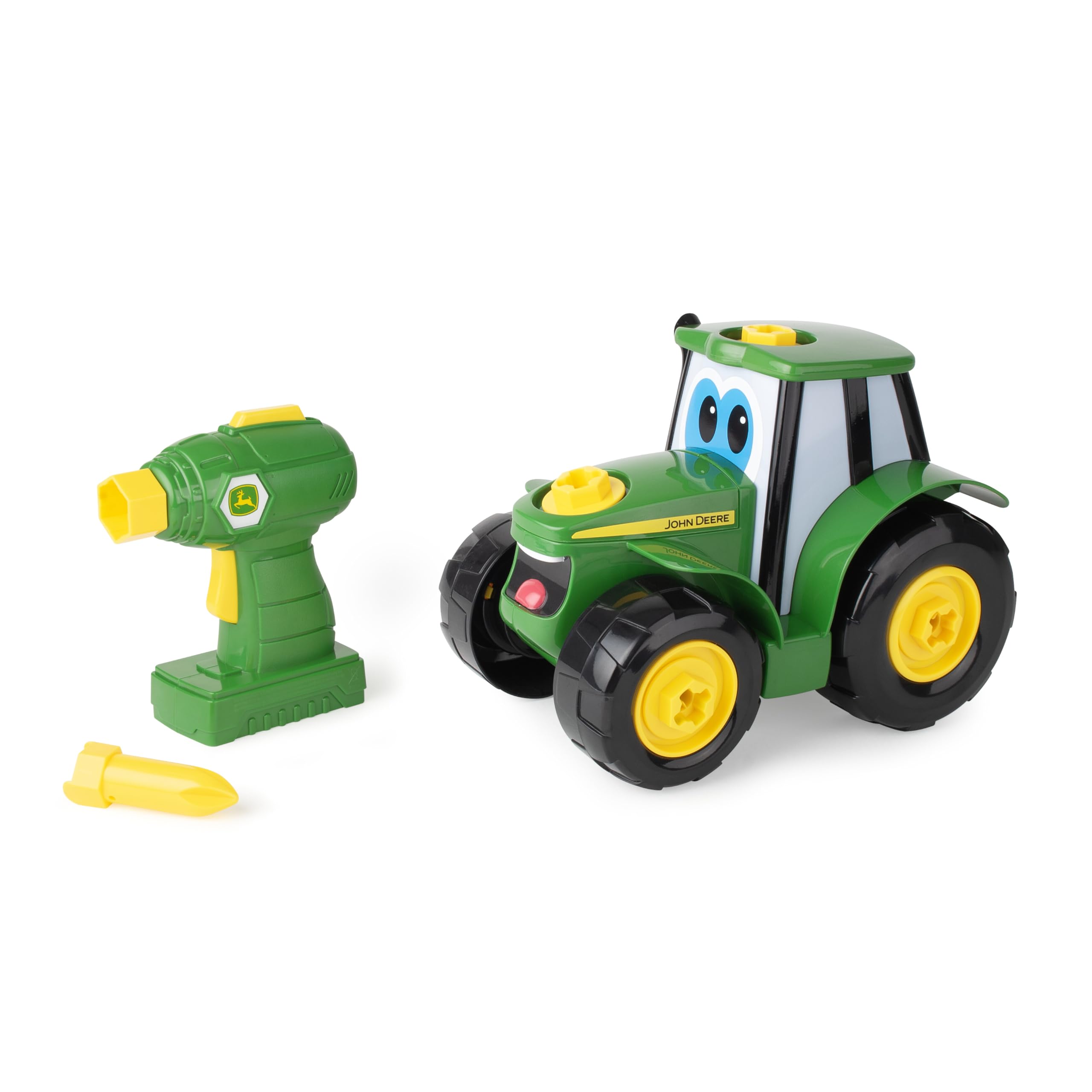 BUILD-A-BUDDY John Deere Tractor parts for hands-on building and problem solving.