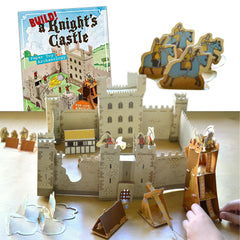 Build a Castle Kit: 3D castle model for imaginative play and archaeology learning.