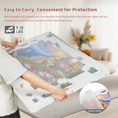 BuilderButler lightweight portable puzzle table for room-to-room use